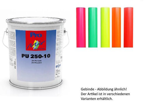 Mipa PU 250- 2K PU lacquer paint NEON 1 kg
